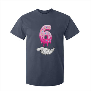 Funny 67 Six Seven Meme Couple Matching T Shirt For Kid Number 6 Baseball Ice Cream Drip TS10 Navy Print Your Wear