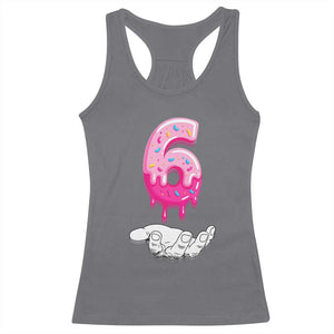 Funny 67 Six Seven Meme Couple Matching Racerback Tank Top Number 6 Baseball Ice Cream Drip TS10 Charcoal Print Your Wear