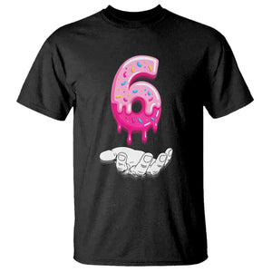 Funny 67 Six Seven Meme Couple Matching T Shirt Number 6 Baseball Ice Cream Drip TS10 Black Print Your Wear