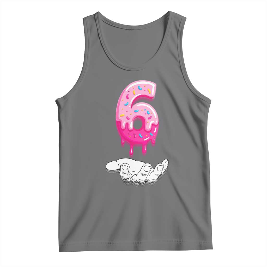 Funny 67 Six Seven Meme Couple Matching Tank Top Number 6 Baseball Ice Cream Drip TS10 Black Heather Print Your Wear