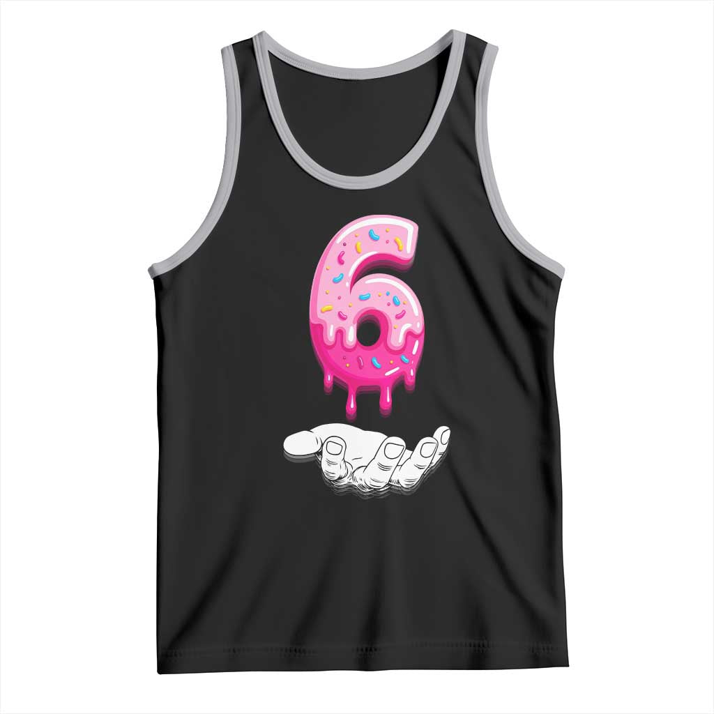 Funny 67 Six Seven Meme Couple Matching Tank Top Number 6 Baseball Ice Cream Drip TS10 Black Athletic Heather Print Your Wear