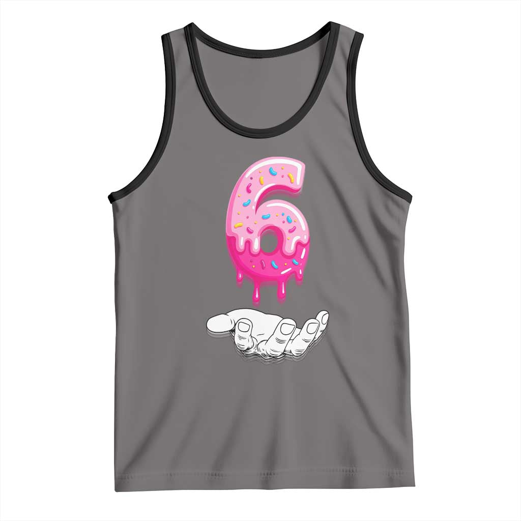Funny 67 Six Seven Meme Couple Matching Tank Top Number 6 Baseball Ice Cream Drip TS10 Deep Heather Black Print Your Wear