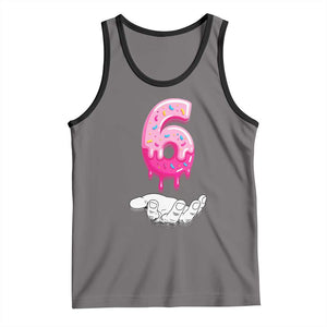 Funny 67 Six Seven Meme Couple Matching Tank Top Number 6 Baseball Ice Cream Drip TS10 Deep Heather Black Print Your Wear