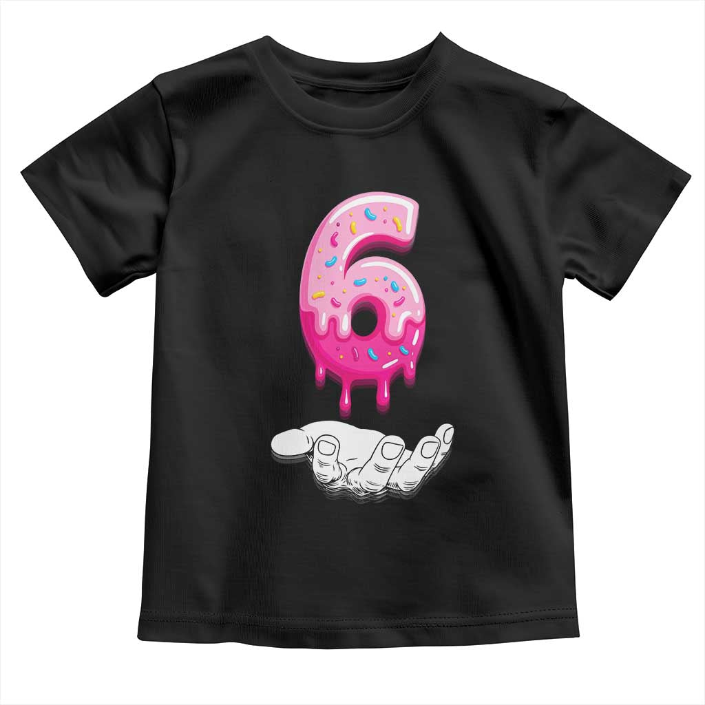 Funny 67 Six Seven Meme Couple Matching Toddler T Shirt Number 6 Baseball Ice Cream Drip TS10 Black Print Your Wear