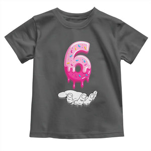 Funny 67 Six Seven Meme Couple Matching Toddler T Shirt Number 6 Baseball Ice Cream Drip TS10 Dark Heather Print Your Wear