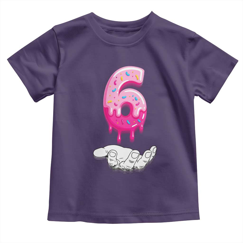 Funny 67 Six Seven Meme Couple Matching Toddler T Shirt Number 6 Baseball Ice Cream Drip TS10 Purple Print Your Wear