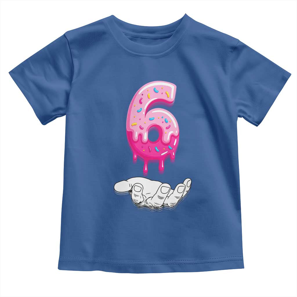 Funny 67 Six Seven Meme Couple Matching Toddler T Shirt Number 6 Baseball Ice Cream Drip TS10 Royal Blue Print Your Wear