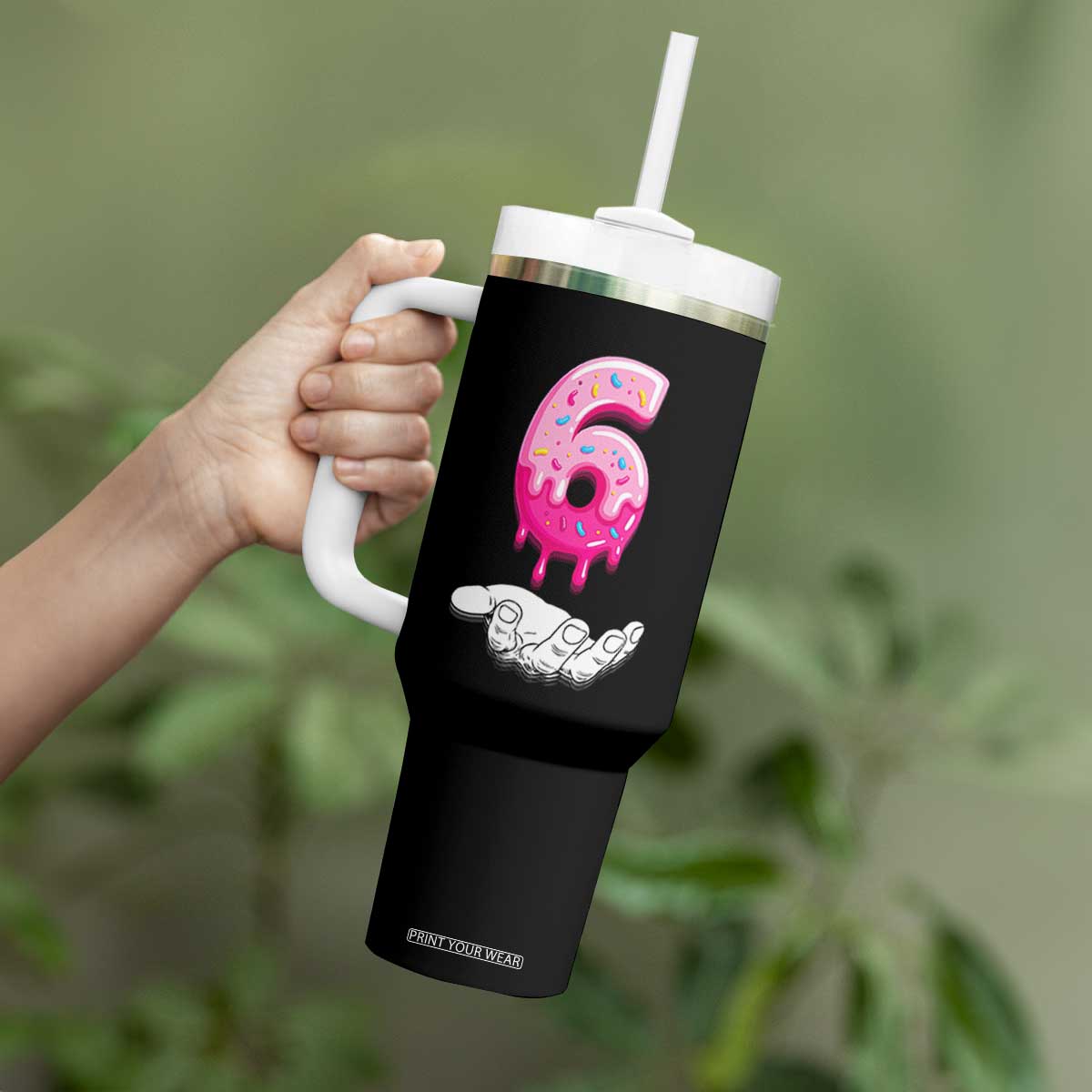 Funny 67 Six Seven Meme Couple Matching Tumbler With Handle Number 6 Baseball Ice Cream Drip TS10 Print Your Wear