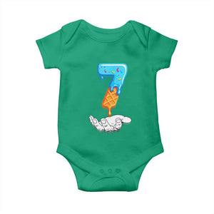 Funny 67 Six Seven Meme Couple Matching Baby Onesie Number 7 Baseball Ice Cream Drip TS10 Irish Green Print Your Wear