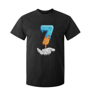 Funny 67 Six Seven Meme Couple Matching T Shirt For Kid Number 7 Baseball Ice Cream Drip TS10 Black Print Your Wear