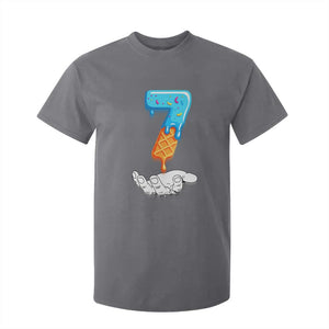 Funny 67 Six Seven Meme Couple Matching T Shirt For Kid Number 7 Baseball Ice Cream Drip TS10 Charcoal Print Your Wear