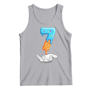 Funny 67 Six Seven Meme Couple Matching Tank Top Number 7 Baseball Ice Cream Drip TS10 Athletic Heather Print Your Wear