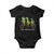 Subtle FDT Baby Onesie Frog Dinosaur Turtle Political Satire - Print Your Wear