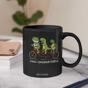 Subtle FDT Coffee Mug Frog Dinosaur Turtle Political Satire TS10 Print Your Wear