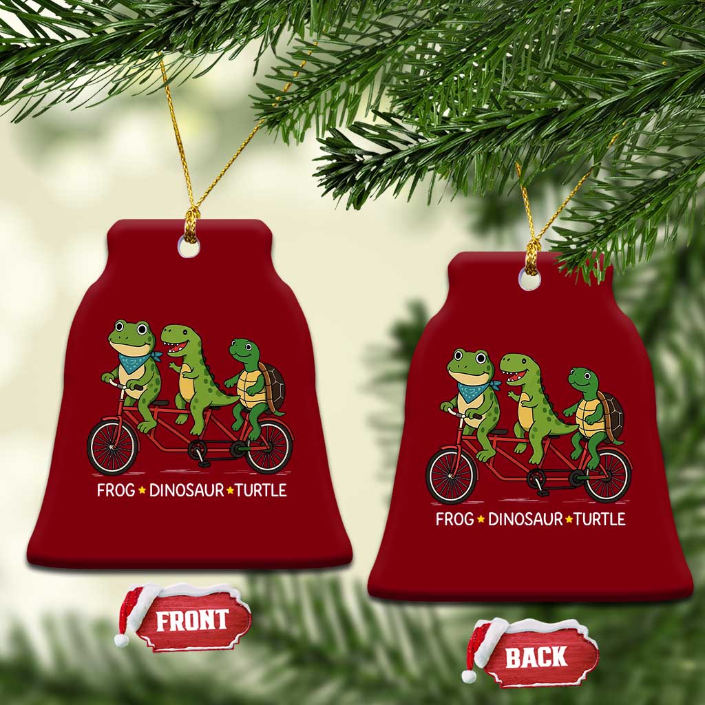 Subtle FDT Ceramic Ornament Frog Dinosaur Turtle Political Satire TS10 Print Your Wear