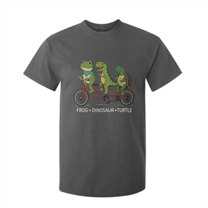 Subtle FDT T Shirt For Kid Frog Dinosaur Turtle Political Satire - Print Your Wear