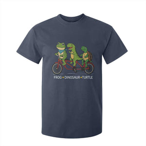 Subtle FDT T Shirt For Kid Frog Dinosaur Turtle Political Satire - Print Your Wear