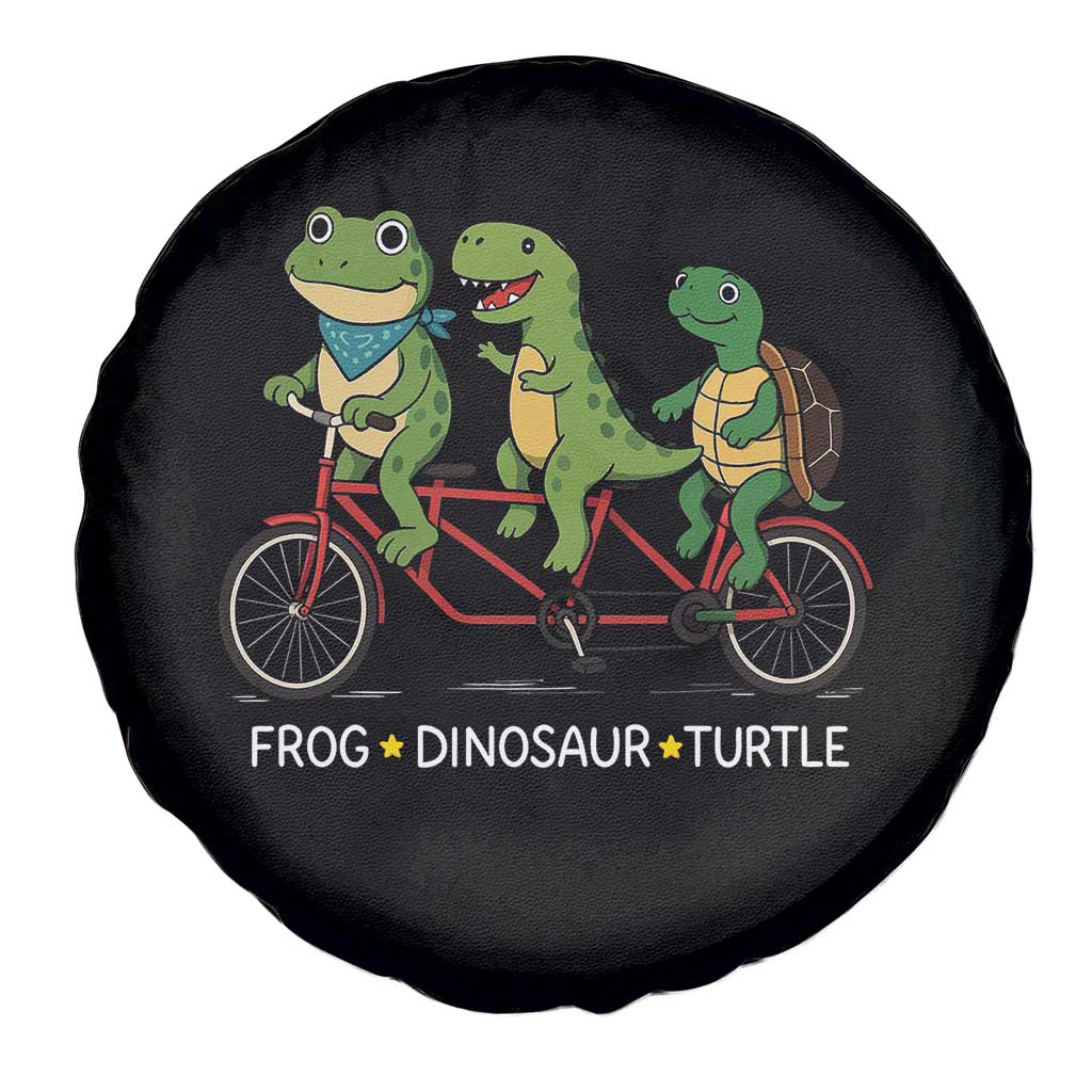 Subtle FDT Spare Tire Cover Frog Dinosaur Turtle Political Satire TS10 Print Your Wear
