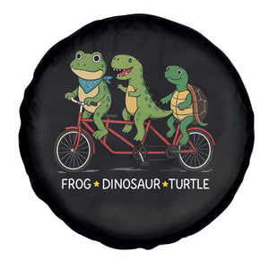 Subtle FDT Spare Tire Cover Frog Dinosaur Turtle Political Satire TS10 Print Your Wear