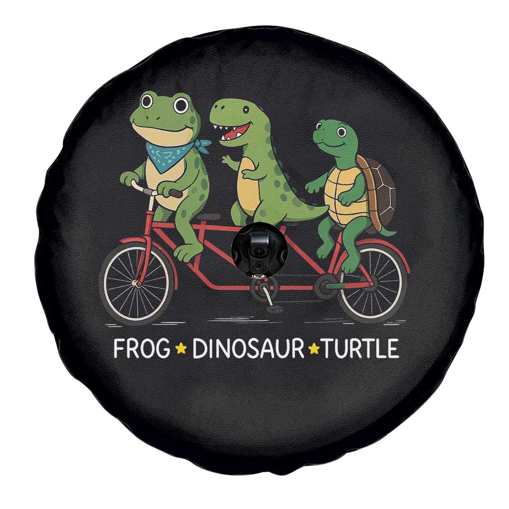 Subtle FDT Spare Tire Cover Frog Dinosaur Turtle Political Satire TS10 Print Your Wear