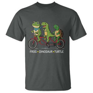 Subtle FDT T Shirt Frog Dinosaur Turtle Political Satire - Print Your Wear