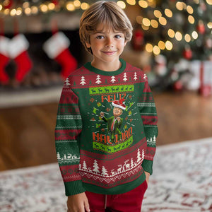 Funny Trump Ugly Christmas Sweater Feliz Navidad Ugly Christmas Sweater Dancing Trump TS10 Christmas Print Your Wear