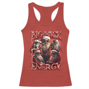 Christmas Santa Racerback Tank Top Big Nick Energy Bootleg Rap Tee TS10 Red Print Your Wear