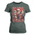Christmas Santa T Shirt For Women Big Nick Energy Bootleg Rap Tee TS10 Dark Forest Green Print Your Wear