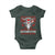 Satan Claus Merry Antichristmas Baby Onesie Pentagram Ugly Christmas Sweater Evil Pajama TS10 Print Your Wear