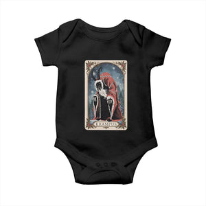 Christmas Krampus Baby Onesie Tarot Card Xmas Horror Ugly Sweater Evil Pajama TS10 Black Print Your Wear