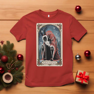 Christmas Krampus T Shirt Tarot Card Xmas Horror Ugly Sweater Evil Pajama TS10 Red Print Your Wear