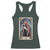 Christmas Krampus Racerback Tank Top Tarot Card Xmas Horror Ugly Sweater Evil Pajama TS10 Dark Forest Green Print Your Wear