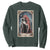 Christmas Krampus Sweatshirt Tarot Card Xmas Horror Ugly Sweater Evil Pajama TS10 Dark Forest Green Print Your Wear