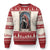 Krampus Ugly Christmas Sweater Tarot Card Xmas Horror Ugly Sweater Evil Pajama TS10 Red Print Your Wear