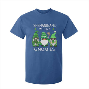 Lucky St Patricks Day Gnomes T Shirt For Kid Shamrock Leopard Gnome Irish TS10 Royal Blue Print Your Wear
