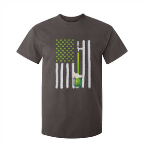 St. Patricks Day Irish Beer American Flag T Shirt For Kid Brewery Craft Beer TS10 Dark Chocolate Print Your Wear