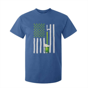 St. Patricks Day Irish Beer American Flag T Shirt For Kid Brewery Craft Beer TS10 Royal Blue Print Your Wear