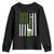 St. Patricks Day Irish Beer American Flag Youth Sweatshirt Brewery Craft Beer TS10 Black Print Your Wear
