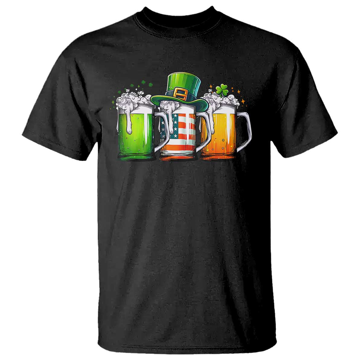 Irish Beer T Shirt Ireland St Patricks Day Drinking Party TS10 Black Print Your Wear