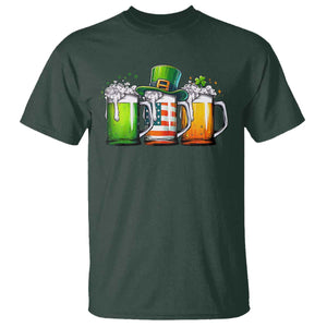 Irish Beer T Shirt Ireland St Patricks Day Drinking Party TS10 Dark Forest Green Print Your Wear