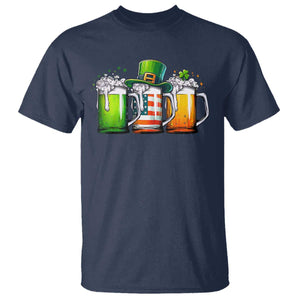 Irish Beer T Shirt Ireland St Patricks Day Drinking Party TS10 Navy Print Your Wear