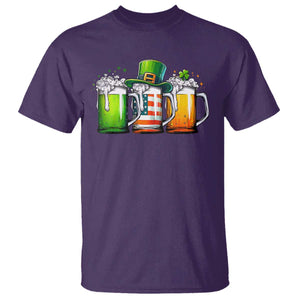 Irish Beer T Shirt Ireland St Patricks Day Drinking Party TS10 Purple Print Your Wear