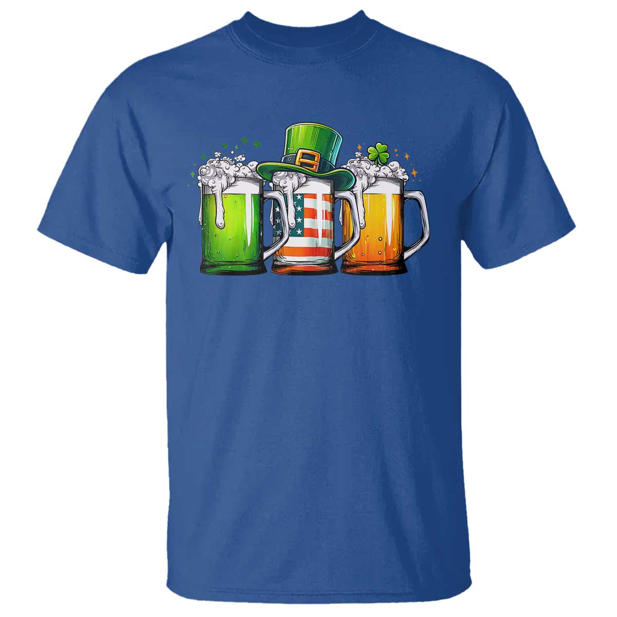 Irish Beer T Shirt Ireland St Patricks Day Drinking Party TS10 Royal Blue Print Your Wear