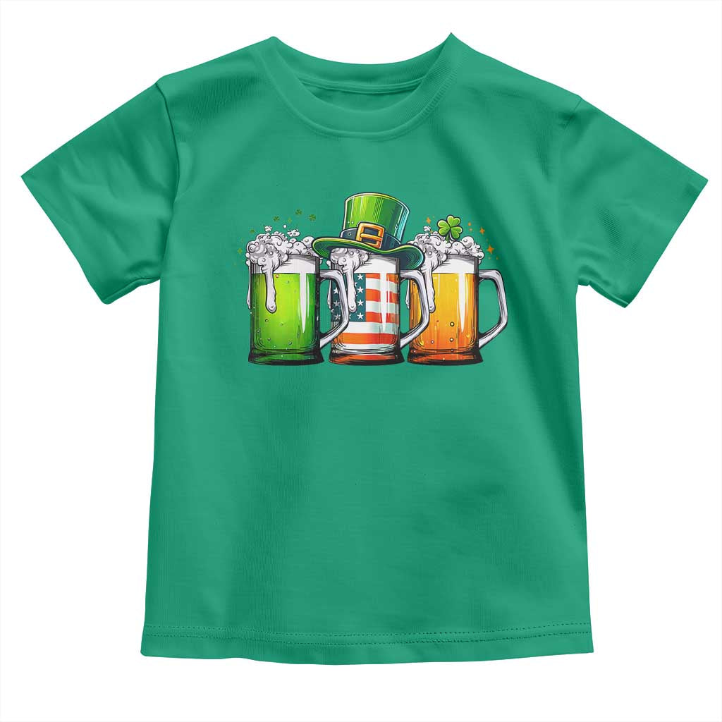 Irish Beer Toddler T Shirt Ireland St Patricks Day Drinking Party TS10 Irish Green Print Your Wear