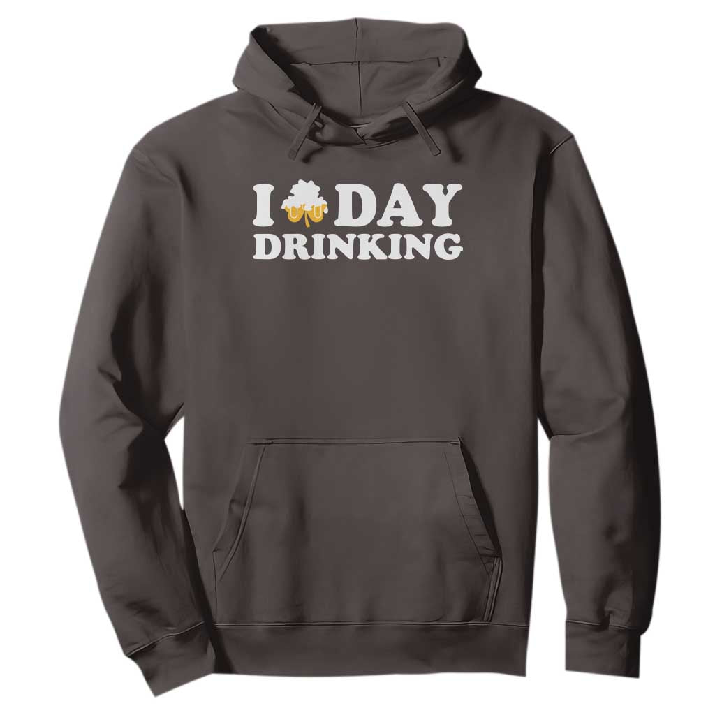 St Patricks Day Irish Beer Hoodie Funny Drinking Party TS10 Dark Chocolate Print Your Wear
