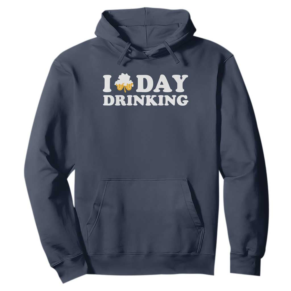 St Patricks Day Irish Beer Hoodie Funny Drinking Party TS10 Navy Print Your Wear