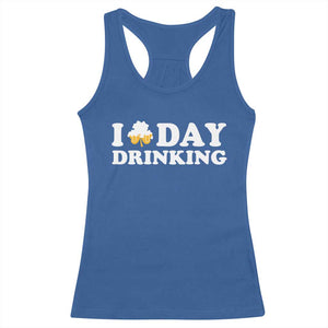 St Patricks Day Irish Beer Racerback Tank Top Funny Drinking Party TS10 Royal Blue Print Your Wear