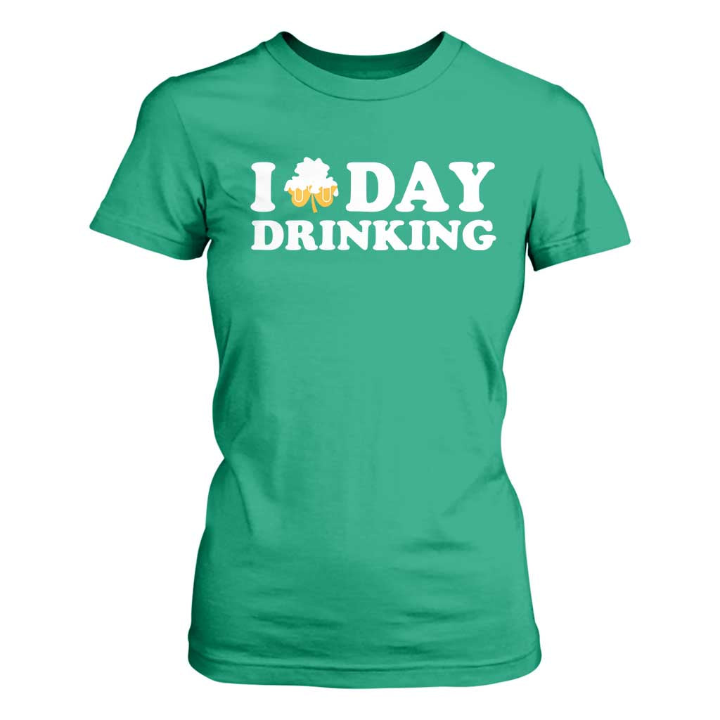 St Patricks Day Irish Beer T Shirt For Women Funny Drinking Party TS10 Irish Green Print Your Wear