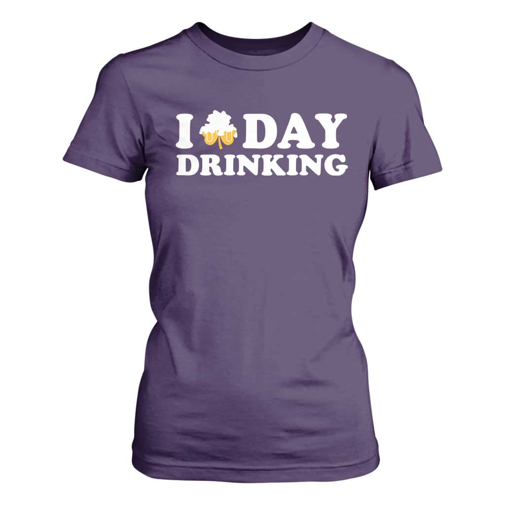 St Patricks Day Irish Beer T Shirt For Women Funny Drinking Party TS10 Purple Print Your Wear