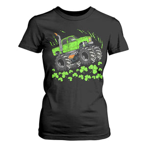 Boys St Patricks Day Lucky Monster Truck T Shirt For Women TS10 Black Print Your Wear